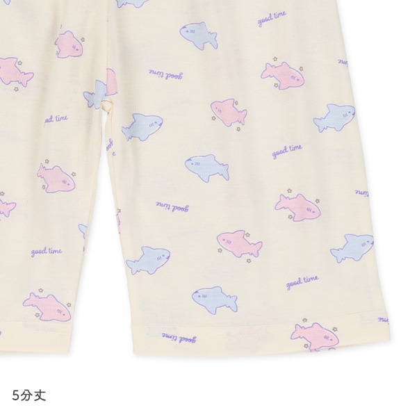 半袖パジャマ（コザメ総柄）