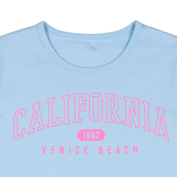 接触冷感半袖パジャマ（ロゴ）