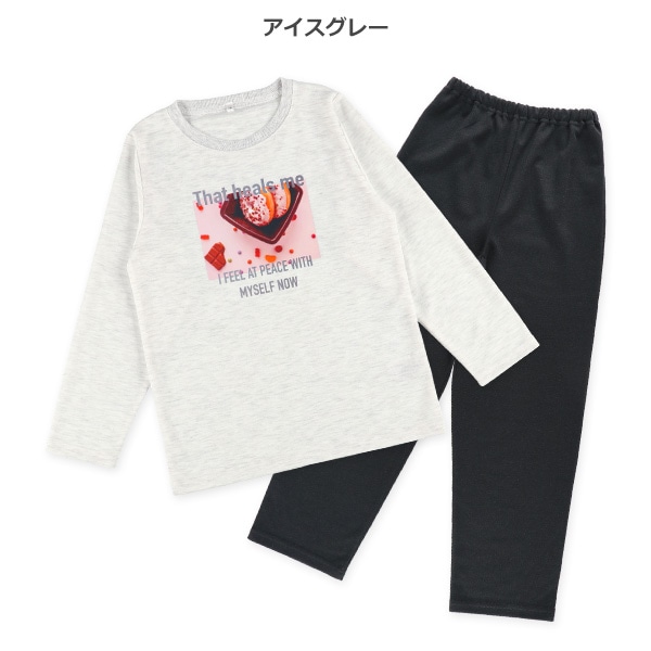 長袖パジャマ（転写ドーナツ）