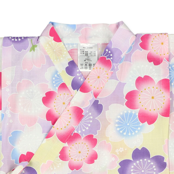 甚平（ぼかし桜）