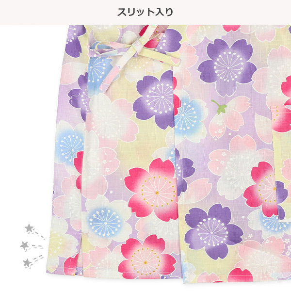 甚平（ぼかし桜）
