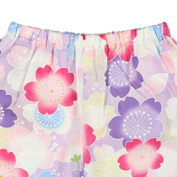 甚平（ぼかし桜）