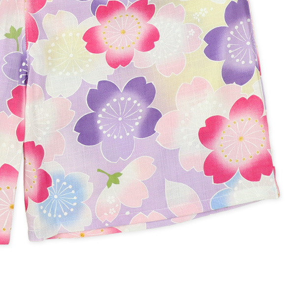 甚平（ぼかし桜）