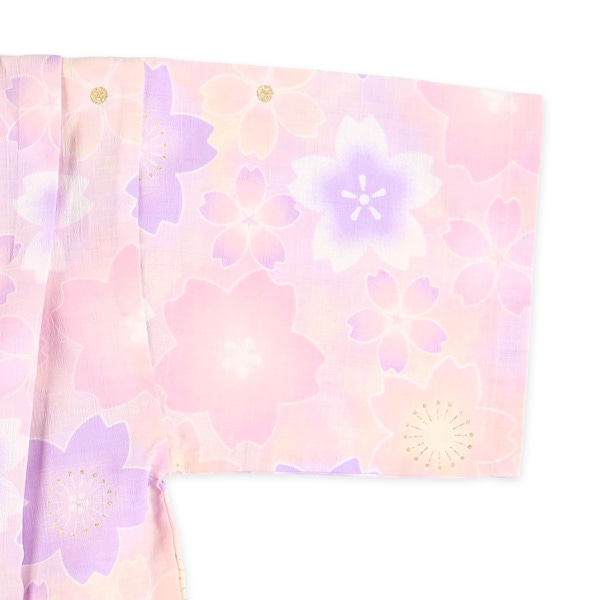 甚平（桜・グリッター）