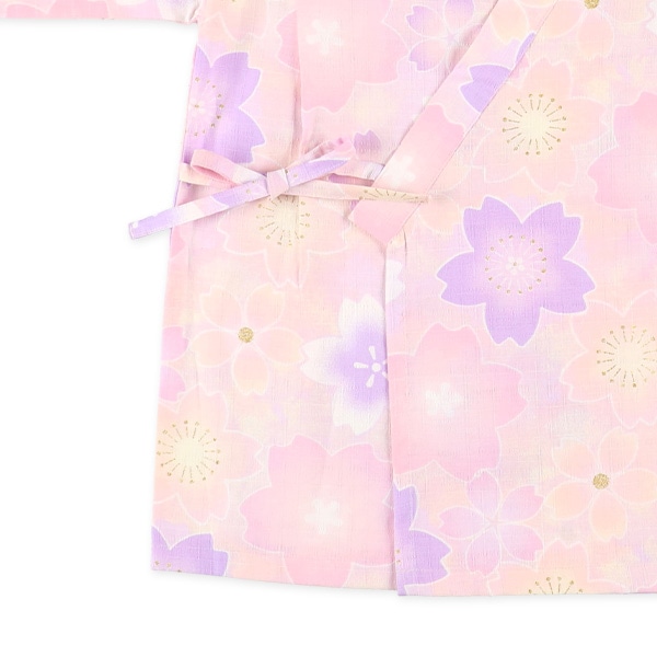 甚平（桜・グリッター）
