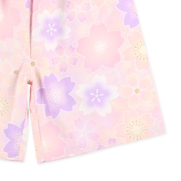 甚平（桜・グリッター）