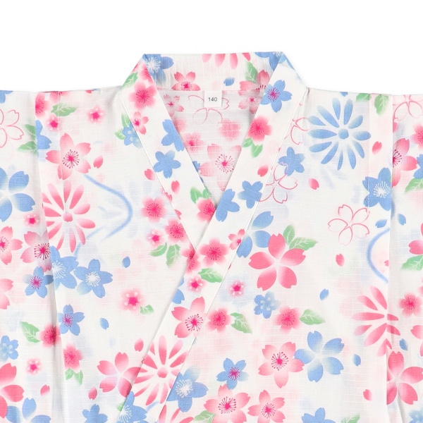 帯付き甚平ドレス（桜）