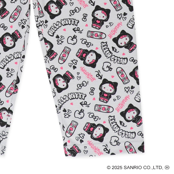 ラグラン長袖パジャマ（ハローキティ）
