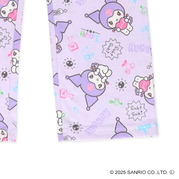 長袖パジャマ（クロミ総柄）