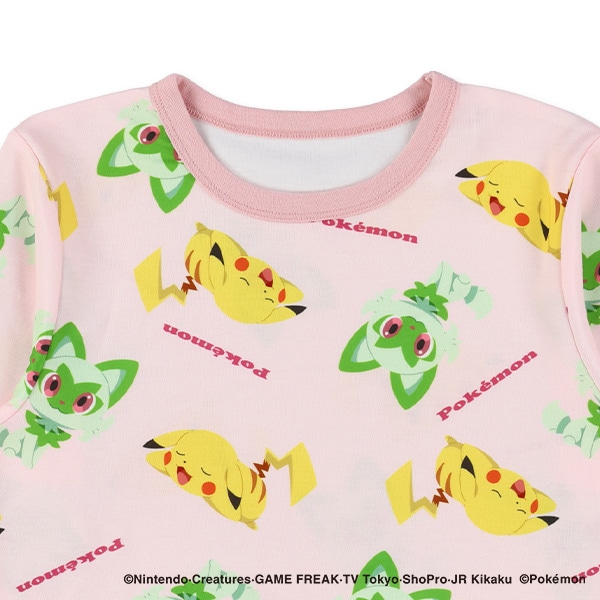 長袖パジャマ（ピカチュウ・ニャオハ）