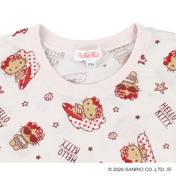 半袖パジャマ（ハローキティ総柄）