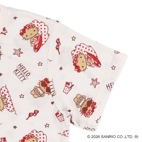 半袖パジャマ（ハローキティ総柄）