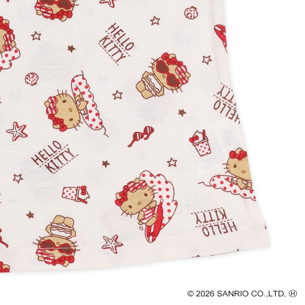 半袖パジャマ（ハローキティ総柄）