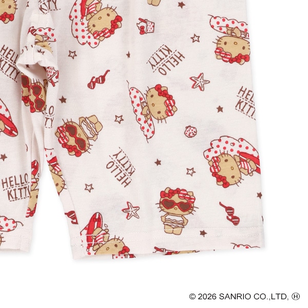 半袖パジャマ（ハローキティ総柄）