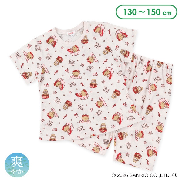 半袖パジャマ（ハローキティ総柄）