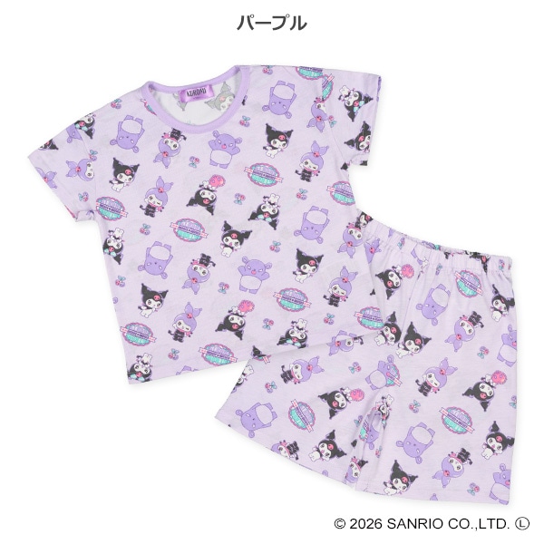 半袖パジャマ（クロミ総柄）