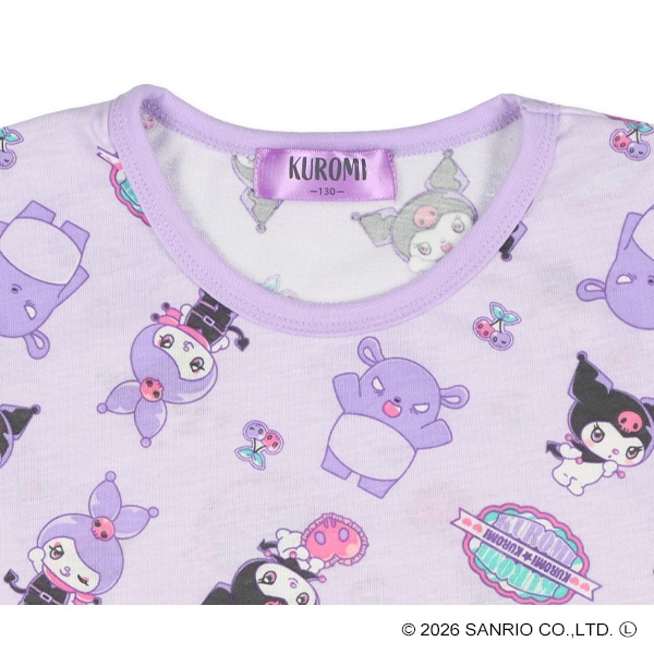 半袖パジャマ（クロミ総柄）