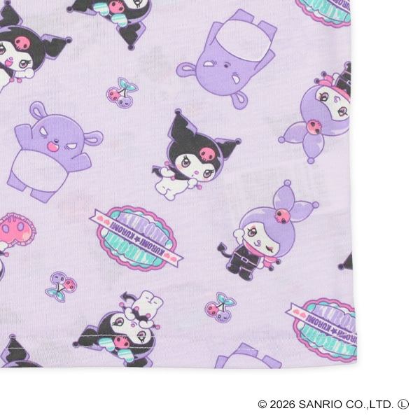 半袖パジャマ（クロミ総柄）