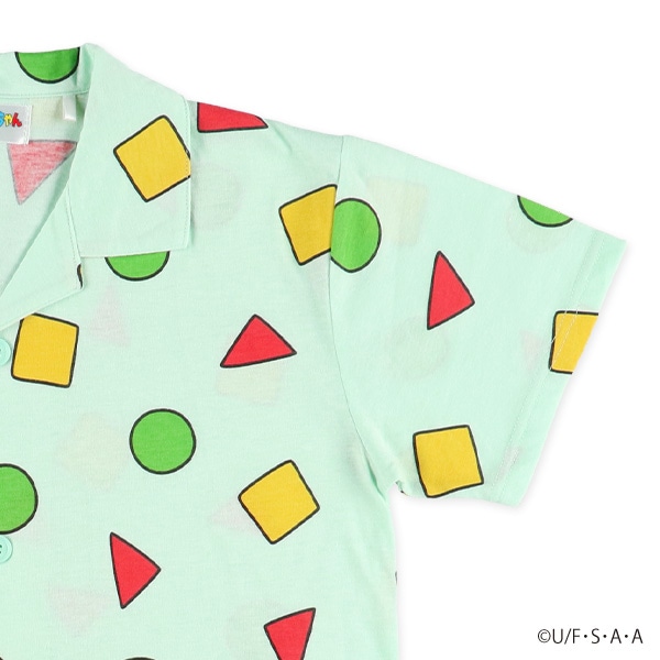 前開き半袖パジャマ（クレヨンしんちゃん）