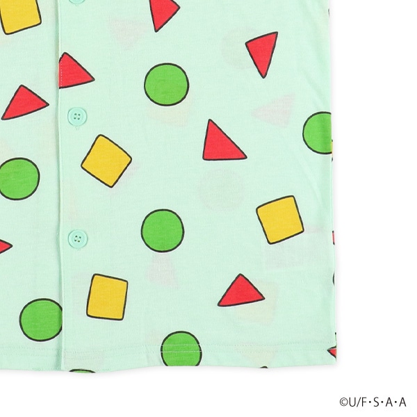 前開き半袖パジャマ（クレヨンしんちゃん）