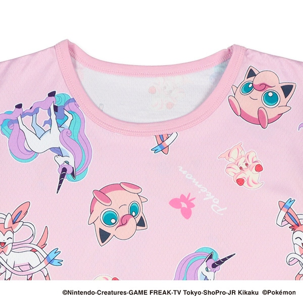 ハニカムメッシュ半袖パジャマ（ポケモン）