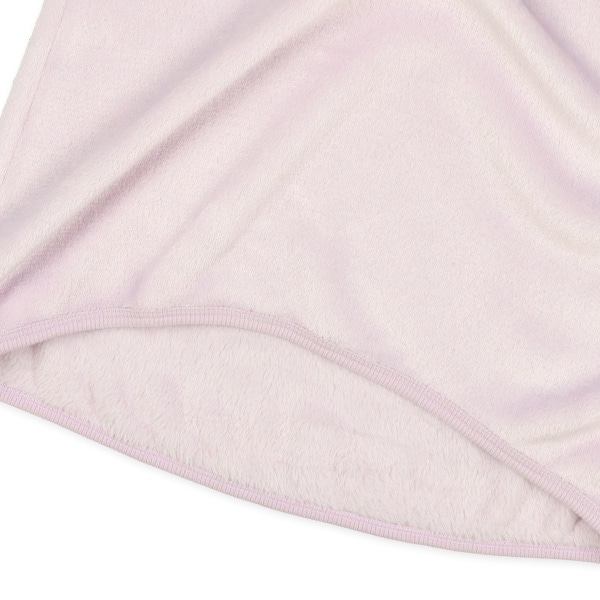 マイクロフリース長袖ルームウェア（パープル）