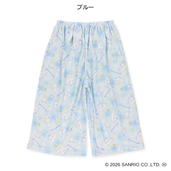 ポリエステルワッフルステテコ（シナモロール総柄）