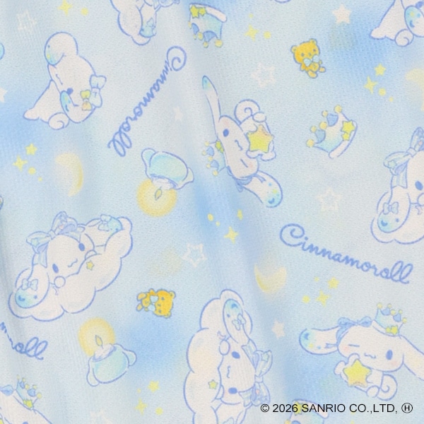 ポリエステルワッフルステテコ（シナモロール総柄）