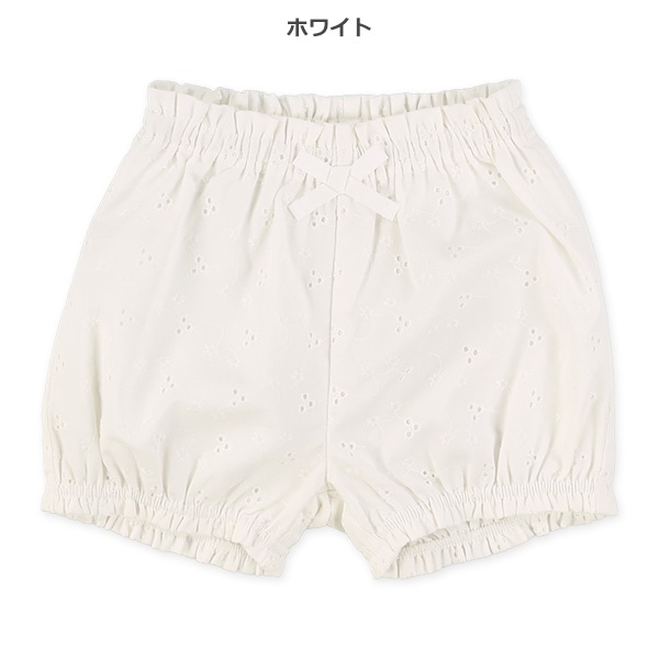 オーバーレースショートパンツ