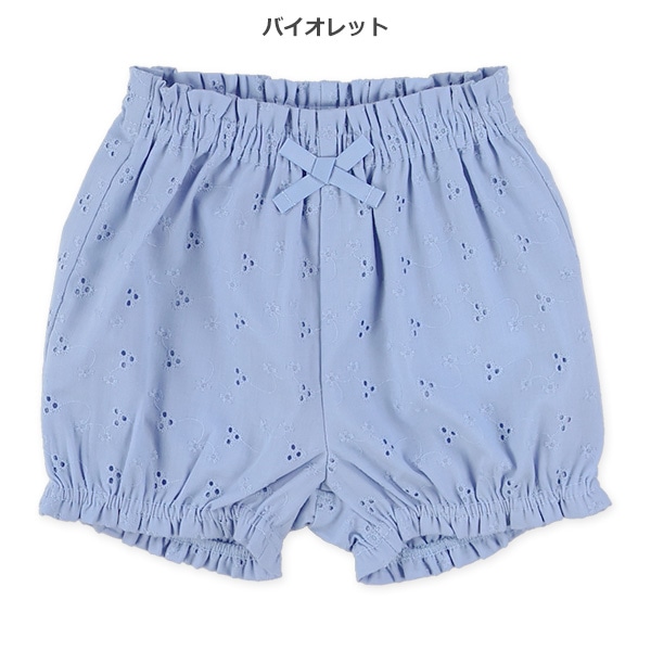 オーバーレースショートパンツ