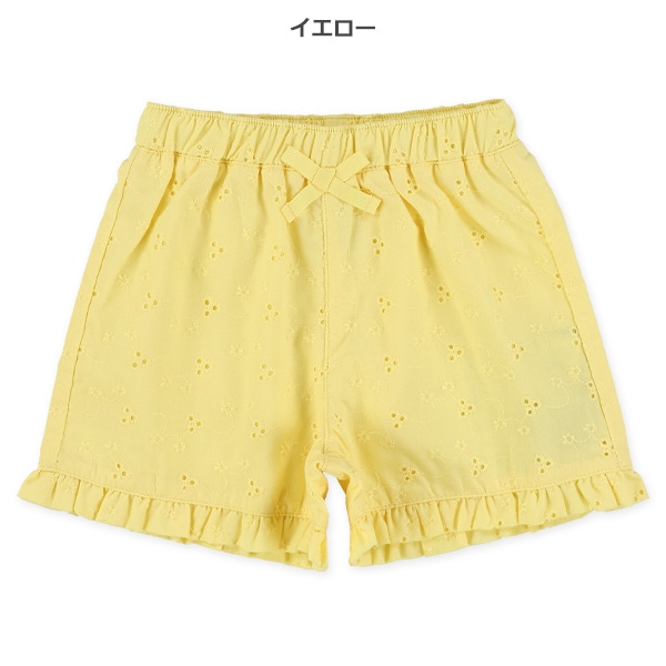 オーバーレースショートパンツ