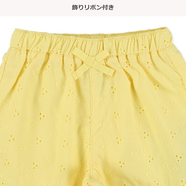 オーバーレースショートパンツ