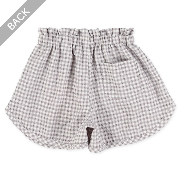 チェック柄ショートパンツ