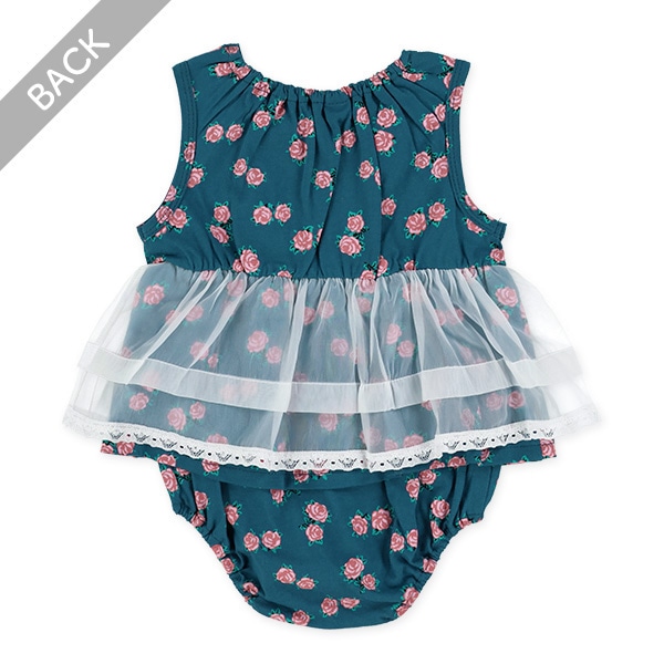 薔薇カットロンパース