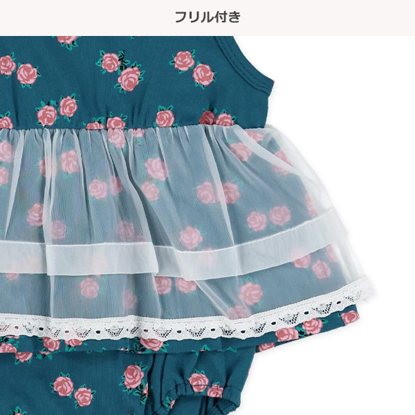 薔薇カットロンパース