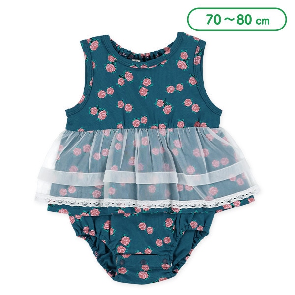 薔薇カットロンパース