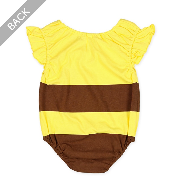 うし・みつばちフレンチロンパース