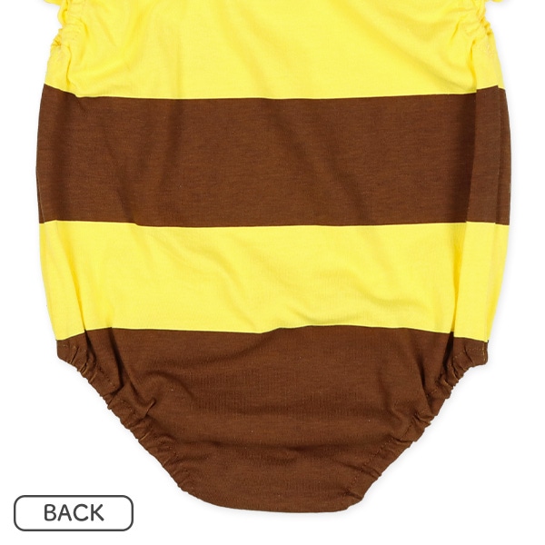 うし・みつばちフレンチロンパース