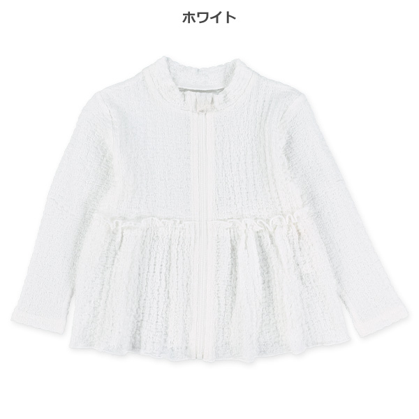 ポコポコ裾フリルラッシュガード