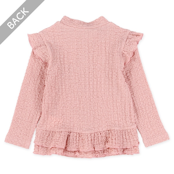 ポコポコ肩フリルラッシュガード