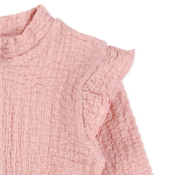 ポコポコ肩フリルラッシュガード