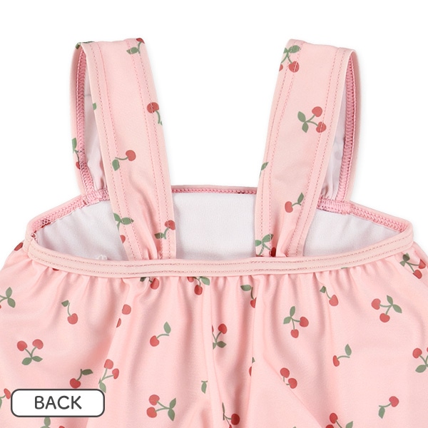 チェリー柄ワンピース水着