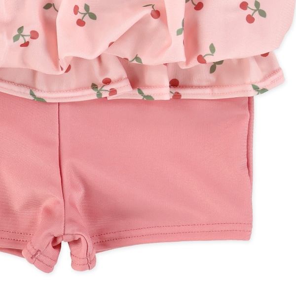 チェリー柄ワンピース水着