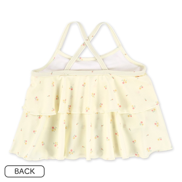 ストレッチ小花柄セパレート水着