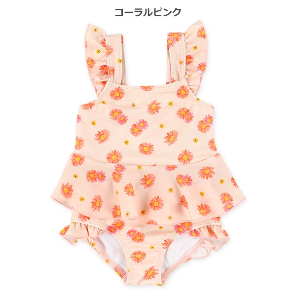 花柄セパレート水着