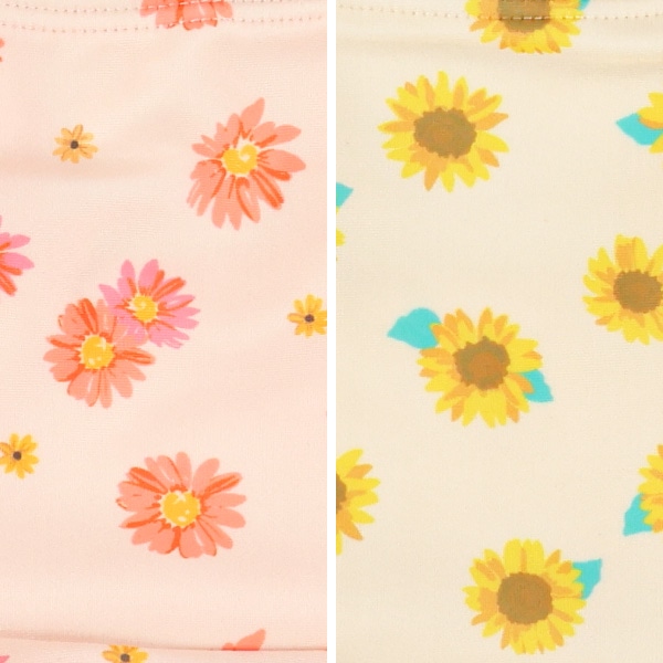 花柄セパレート水着