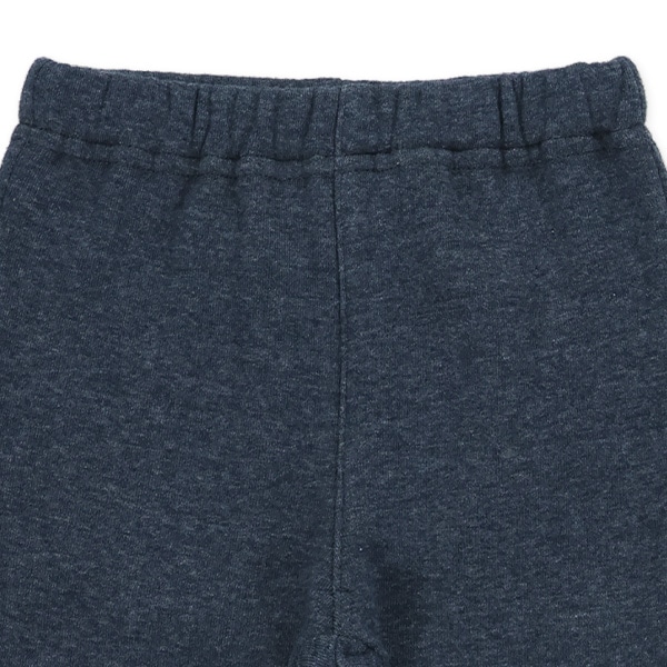 裏起毛膝うさぎアップリケパンツ