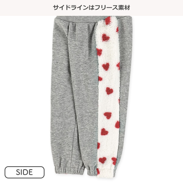 フリースサイドラインロングパンツ