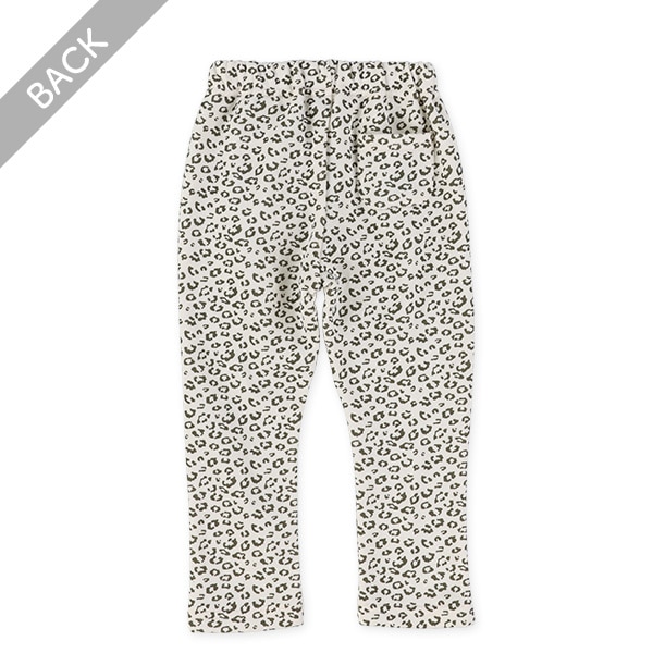 裏起毛ヒョウ柄スウェットパンツ