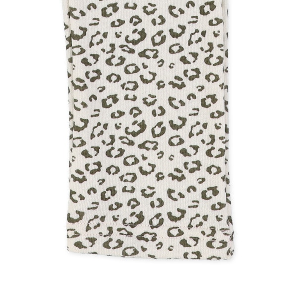 裏起毛ヒョウ柄スウェットパンツ